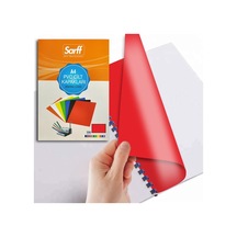 Sarff Pvc Opak Kırmızı A4 Cilt Kapağı 100Ad