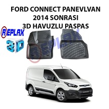 Replax Ford Connect Panelvan 2014 Sonra 3D Havuzlu Paspas 2 Parça