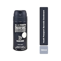 Youth Passport Barcode Erkek Sprey Deodorant 150 ML