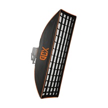 Gdx 80x120cm Dikdörtgen Gridli Softbox Bowens Mount Çift Difüzörlü Profesyonel Softbox