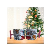 Tom Ve Jerry Kupa Bardak Tek Adet 0519 Çok Renkli
