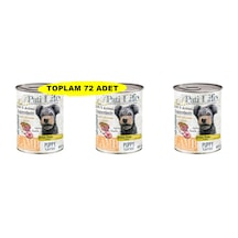 Patilife Yavru Köpek Konaserve Mama 415 Gram 72 Adet
