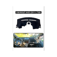 Chevrolet Aveo 2011+ T300torpido Koruma Halısı Siyah Kenar