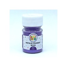 EPOKSİ REÇİNE METALİK SEDEFLİ PİGMENT TOZ BOYA MOR RENK 10 GR