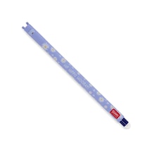 Silinebilir Jel Kalem - Hippo, Termosensitif Mürekkep, 0,7 Mm Uç Çapı, 15 Cm Uzunluk Mavi Mürek