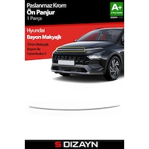 S-dizayn Hyundai Bayon Makyajlı Krom Ön Panjur 2024 Üzeri A+ Kalite