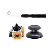 Ps4 Analog Motor Ve Topuz 1+1 Set Ps4 Tornavida Playstation 4 Kol Tamir Seti Yedek Parça