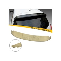 Peugeot 208 Spoyler 2012 2015 Boyasız İthal Plastik