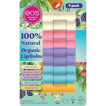 Eos Lip Balm Dudak Balsamı Çeşit Paketi 9 Adet