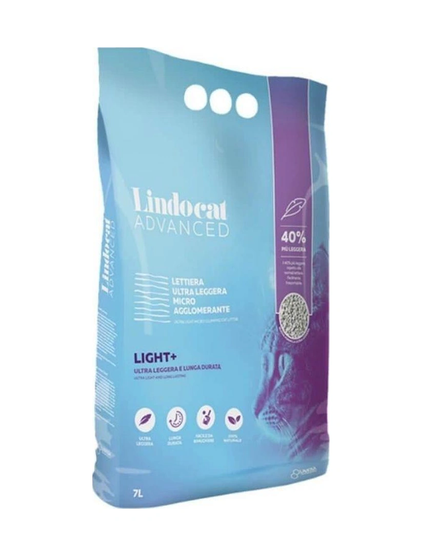 Lindocat Advanced Light Ultra Hafif Topaklanan Bentonit Kedi Kumu 7 Lt
