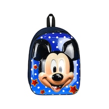 Mickey Mouse 5d Kabartmalı Anaokulu Kreş ve Günlük Kullanım Çanta
