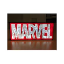Marvel Tasarımlı Ledli Işık Kutusu Lightbox Diğer