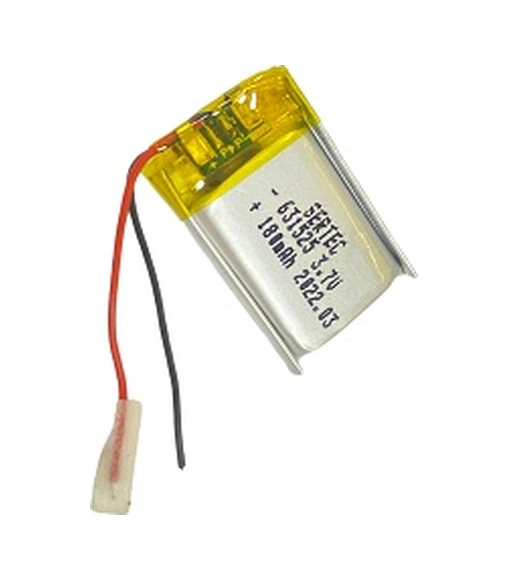 631525 3.7v 180 Mah Li-polymer Pil Devreli/1.5a Tg 5klfk5h