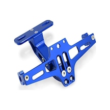 Motosiklet Katlanır Plakalık Full Cnc Sinyal Bağlantılı Mavi Motoparax Renk : Mavi