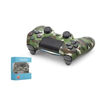 Nodar Nd400l Ps4 Uyumlu Kablosuz Gamepad Oyun Kolu - Yeşil Kamuflaj Kdo