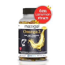 Maxigal Omega 3 Balık Yağı 2000 Mg 60 Kapsül