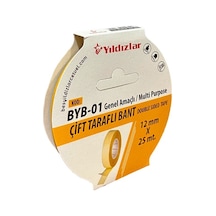 Yıldızlar Çift Taraflı Bant 12mmx25m - 2 Adet