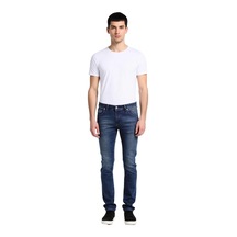 Ersefa Erkek Açık Comfort Denim Dar Paça Pantolon Fonksiyonel Dayanıklı Koyu Lacivert