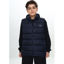 Toontoy Erkek Çocuk Göğsü Armalı Şişme Yelek Lacivert Toontoy Erkek Çocuk Göğsü Armalı Şişme Yelek Lacivert