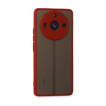 Realme 11 Pro Kılıf Montreal Silikon Kapak - Kırmızı -