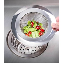 Paslanmaz Çelik Mutfak Lavabo Süzgeci Evye 7 Cm Metal 1 Parça Tr Metal Diğer