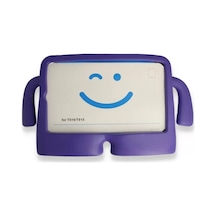 Newface Apple İpad Pro 11 2021 Kılıf Karakter Tablet Silikon - Mor