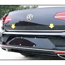 Volkswagen Passat B8.5 Uyumlu 2019 Ve Üzeri Krom Bagaj Alt Çıtası Paslanmaz Çelik Volkswagen Passat B8.5 Uyumlu 2019 Ve Üzeri Krom Bagaj Alt Çıtası Paslanmaz Çelik