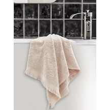 Cotton Esra Büyük Boy Banyo Havlusu 90x150 Bej