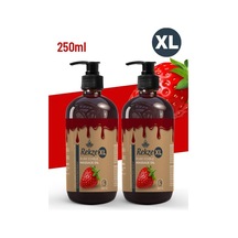 Rekze Masaj Yagı Erotik 2 Adet Çilek Büyük Boy Yenilir Afrodizyak Vucut Masaj Yağı 250 Ml
