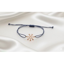 Ariş Bilge Sembolü Altın Bileklik Ananse Ntontan Sarı Altın