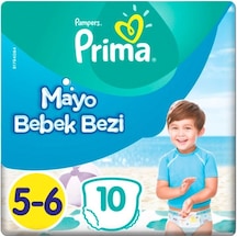 Prima Pampers Junior Mayo Bebek Bezi 14+ KG 5-6 Beden 10 Adet