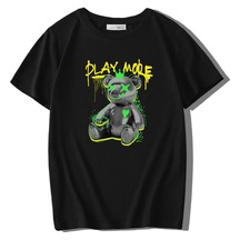 Brz Kids Unisex Çocuk Play More T-shirt-siyah