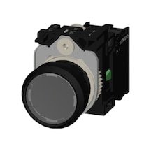 Siemens 3su1102-0ab70-1ba0 - 22mm Plastik 24vac/dc 1no Renksiz Yay Dönüşlü Buton