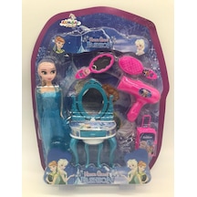 Kembay Oyuncak Mobilya Güzellik Setli Bebek Kmb-027