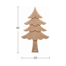 Ahşap Sunumluk 40x25cm L383