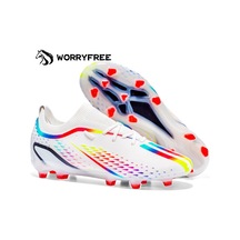 Unisex Uzun Çivili Moda Futbol Ayakkabısı - Beyaz - Wr409212