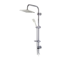 Beyazsu Dubai Çiftli Yağmurlama Robot Krom Duş Takımı Diğer