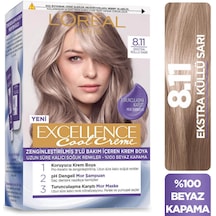 Loreal Paris Excellence Saç Boyası 8.11 Ekstra Küllü Sarı