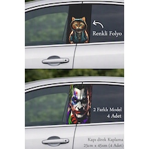 Aracınıza Özel Bir Hava Kapı Direk Folyo Sticker Etiket