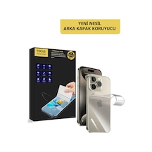 Apple Uyumlu iPhone 7 Plus Premium Arka Ekran Koruyucu Özel Kesim Hydrogel Film