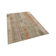 Özel Patchwork El Dokuma Eskitme Halı 160 X 230 Cm 6025