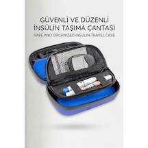 İnsülin Taşıma Çantası - 2 Adet Soğuk Jel Hediye Buz Jeli İle Soğutma