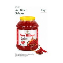 Acı Biber Salçası 5 kg - Bidon Ambalaj