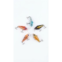 Maket Balık / Suni Yem / Crankbait Sahte Balık - 5 Adet