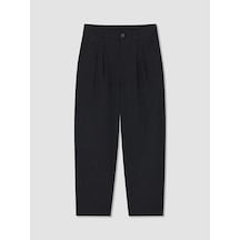 Lcw Vision Lacivert Relax Fit Armürlü Erkek Pileli Pantolon