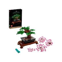 LEGO® Botanicals Bonsai Ağacı 10281 – Yetişkinler için Dekoratif Bitki Model Yapım Seti, Sevgililer Günü Hediye Fikri (878 Parça)