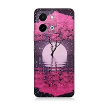 Vivo Y28 Uyumlu Deniz Ve Güneş  Desenli Silikon Kılıf