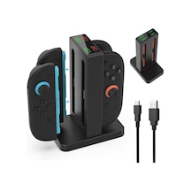 Switch 2 İçin Joycon Şarj İstasyonu Dock Çok Renkli
