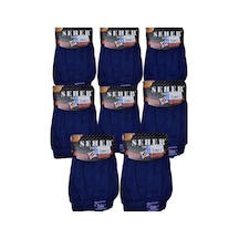 8'li Erkek Penye Boxer Lacivert 8'li Erkek Penye Boxer Lacivert