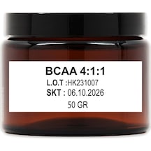 Bcaa 4:1:1 Hammadde 50 Gr